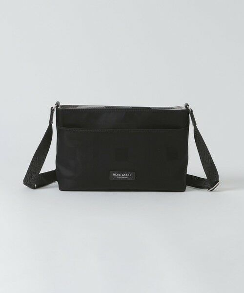 BLUE LABEL / BLACK LABEL CRESTBRIDGE / ブルーレーベル / ブラックレーベル・クレストブリッジ  ショルダーバッグ | 【BLACK OF BLACKs】ブラックナイロンミニショルダー | 詳細7