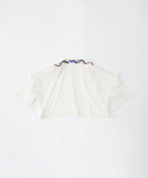 BLUE LABEL / BLACK LABEL CRESTBRIDGE / ブルーレーベル / ブラックレーベル・クレストブリッジ  その他アウター | 【接触冷感】【防シワ】シアーボイルショートジャケット | 詳細6