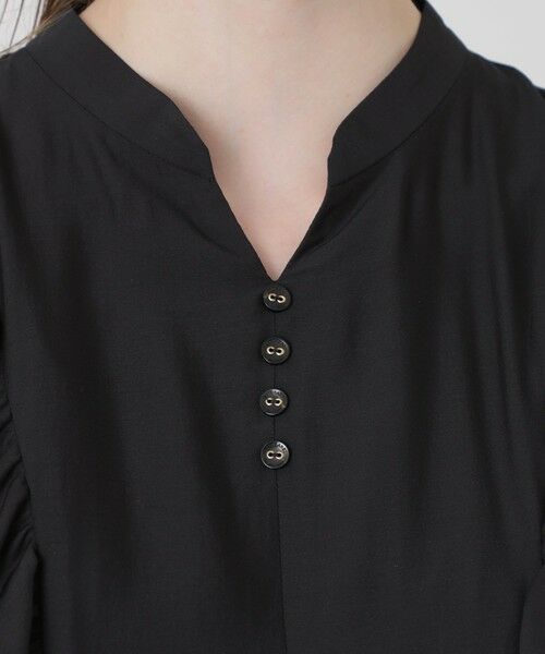 BLUE LABEL / BLACK LABEL CRESTBRIDGE / ブルーレーベル / ブラックレーベル・クレストブリッジ  ドレス | パーシャルチェックフリルスリーブドレス | 詳細5