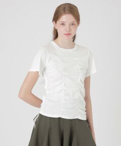 BLUE LABEL / BLACK LABEL CRESTBRIDGE / ブルーレーベル / ブラックレーベル・クレストブリッジ  カットソー | 【umbro】シャーリングTシャツ