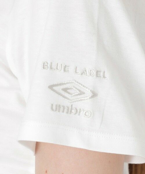 BLUE LABEL / BLACK LABEL CRESTBRIDGE / ブルーレーベル / ブラックレーベル・クレストブリッジ  カットソー | 【umbro】シャーリングTシャツ | 詳細6