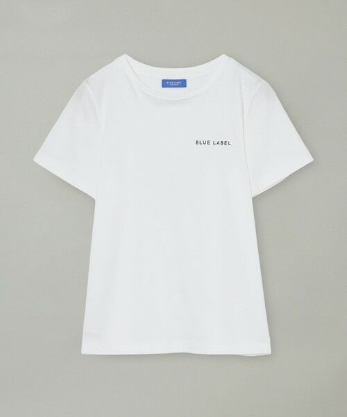 BLUE LABEL / BLACK LABEL CRESTBRIDGE / ブルーレーベル / ブラックレーベル・クレストブリッジ  カットソー | エナメルロゴプリントTシャツ | 詳細2
