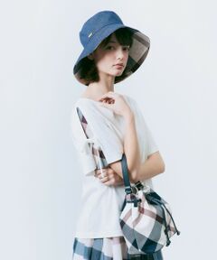 BLUE LABEL / BLACK LABEL CRESTBRIDGE / ブルーレーベル / ブラックレーベル・クレストブリッジ  カットソー | リボンスリーブカットソー