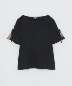 BLUE LABEL / BLACK LABEL CRESTBRIDGE / ブルーレーベル / ブラックレーベル・クレストブリッジ  カットソー | リボンスリーブカットソー