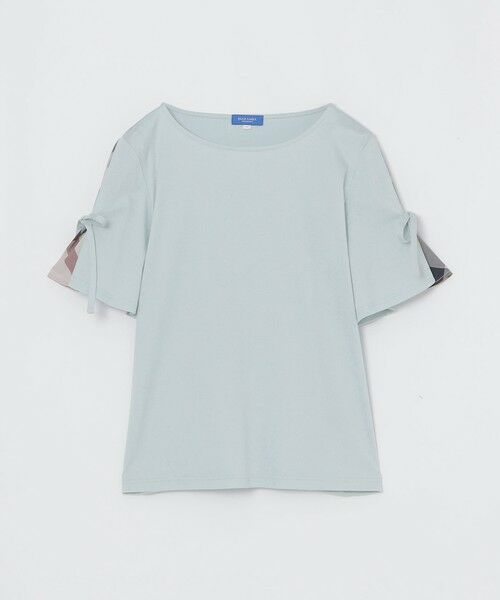BLUE LABEL / BLACK LABEL CRESTBRIDGE / ブルーレーベル / ブラックレーベル・クレストブリッジ  カットソー | リボンスリーブカットソー（サックス3）