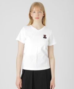 BLUE LABEL / BLACK LABEL CRESTBRIDGE / ブルーレーベル / ブラックレーベル・クレストブリッジ  カットソー | 【店舗限定】ハブラシベアーワッペンTシャツ