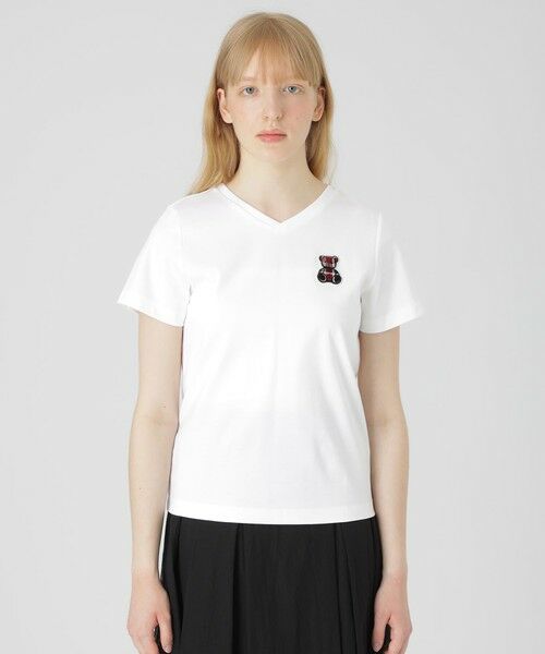 BLUE LABEL / BLACK LABEL CRESTBRIDGE / ブルーレーベル / ブラックレーベル・クレストブリッジ カットソー | 【店舗限定】ハブラシベアーワッペンTシャツ | 詳細2