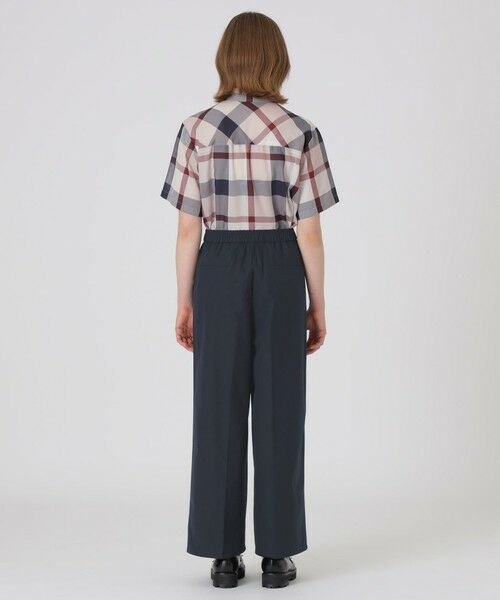 BLUE LABEL / BLACK LABEL CRESTBRIDGE / ブルーレーベル / ブラックレーベル・クレストブリッジ  その他パンツ | 【はっ水】【接触冷感】【UVカット】ストレッチプルーフクロスワイドパンツ | 詳細3