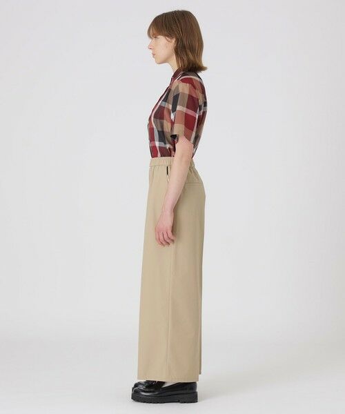 BLUE LABEL / BLACK LABEL CRESTBRIDGE / ブルーレーベル / ブラックレーベル・クレストブリッジ  その他パンツ | 【はっ水】【接触冷感】【UVカット】ストレッチプルーフクロスワイドパンツ | 詳細9