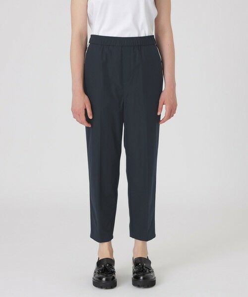 BLUE LABEL / BLACK LABEL CRESTBRIDGE / ブルーレーベル / ブラックレーベル・クレストブリッジ その他パンツ | 【はっ水】【UVカット】【接触冷感】ストレッチプルーフクロステーパードパンツ(ネイビー3)