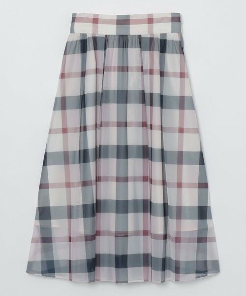 BLUE LABEL / BLACK LABEL CRESTBRIDGE / ブルーレーベル / ブラックレーベル・クレストブリッジ  ミニ・ひざ丈スカート | トリコットプリントチェックスカート | 詳細14