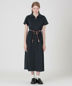 BLUE LABEL / BLACK LABEL CRESTBRIDGE / ブルーレーベル / ブラックレーベル・クレストブリッジ  ドレス | 【一部店舗限定】ハイゲージポンチカラーネックドレス