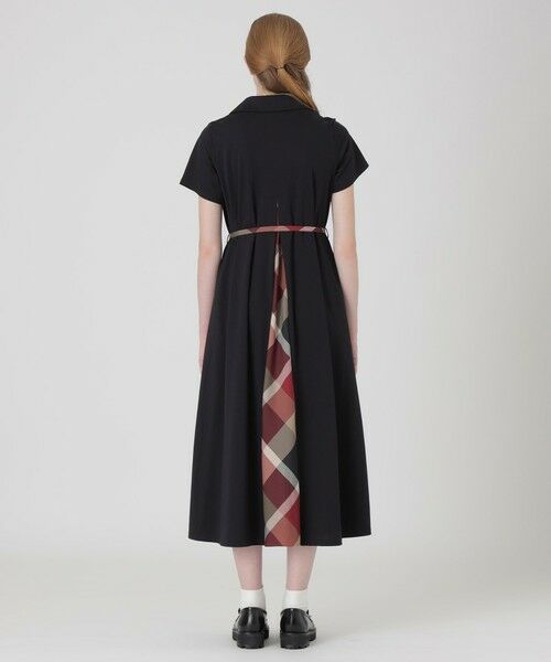 BLUE LABEL / BLACK LABEL CRESTBRIDGE / ブルーレーベル / ブラックレーベル・クレストブリッジ ドレス | 【一部店舗限定】ハイゲージポンチカラーネックドレス | 詳細2