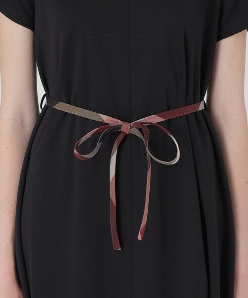 BLUE LABEL / BLACK LABEL CRESTBRIDGE / ブルーレーベル / ブラックレーベル・クレストブリッジ ドレス | 【一部店舗限定】ハイゲージポンチカラーネックドレス | 詳細3