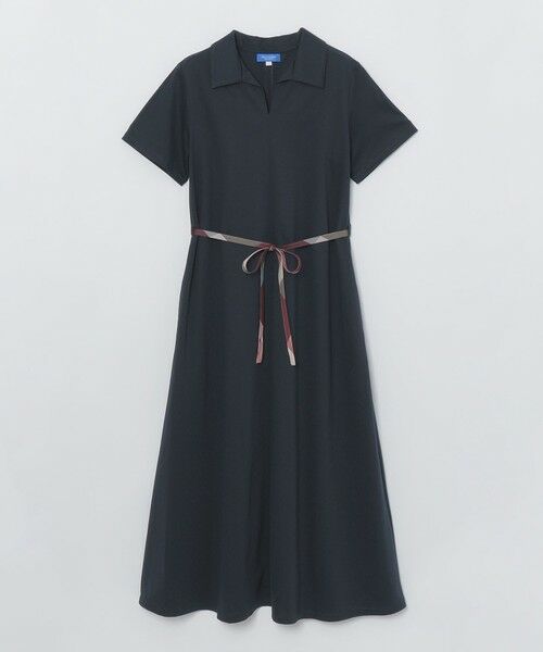 BLUE LABEL / BLACK LABEL CRESTBRIDGE / ブルーレーベル / ブラックレーベル・クレストブリッジ ドレス | 【一部店舗限定】ハイゲージポンチカラーネックドレス | 詳細12