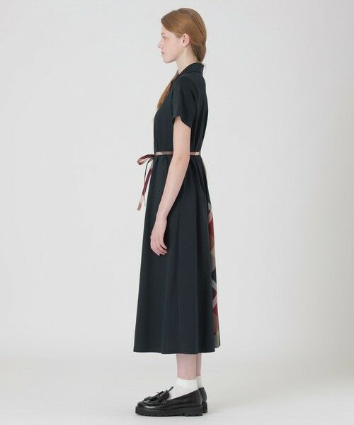 BLUE LABEL / BLACK LABEL CRESTBRIDGE / ブルーレーベル / ブラックレーベル・クレストブリッジ ドレス | 【一部店舗限定】ハイゲージポンチカラーネックドレス | 詳細7