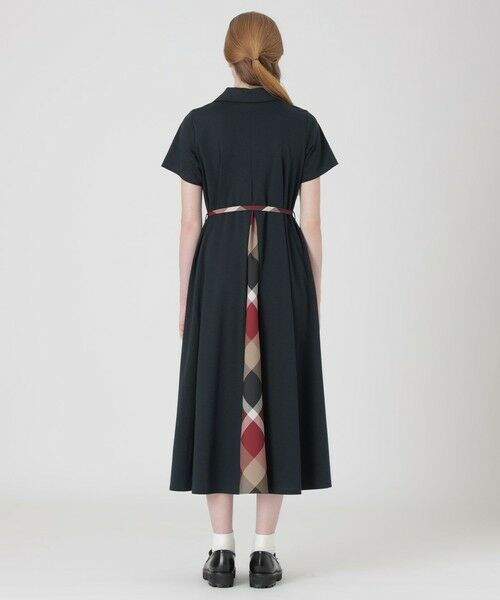 BLUE LABEL / BLACK LABEL CRESTBRIDGE / ブルーレーベル / ブラックレーベル・クレストブリッジ ドレス | 【一部店舗限定】ハイゲージポンチカラーネックドレス | 詳細8