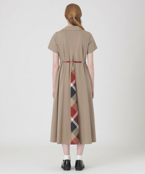 BLUE LABEL / BLACK LABEL CRESTBRIDGE / ブルーレーベル / ブラックレーベル・クレストブリッジ ドレス | 【一部店舗限定】ハイゲージポンチカラーネックドレス | 詳細14