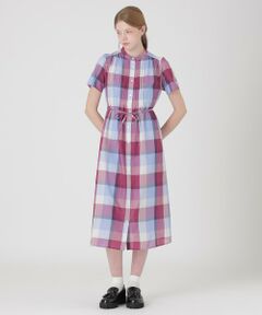 BLUE LABEL / BLACK LABEL CRESTBRIDGE / ブルーレーベル / ブラックレーベル・クレストブリッジ  ドレス | 【一部店舗限定】クレストブリッジチェックカラミクロスドレス