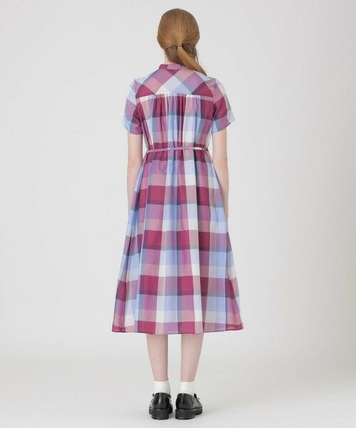 BLUE LABEL / BLACK LABEL CRESTBRIDGE / ブルーレーベル / ブラックレーベル・クレストブリッジ ドレス | 【一部店舗限定】クレストブリッジチェックカラミクロスドレス | 詳細2