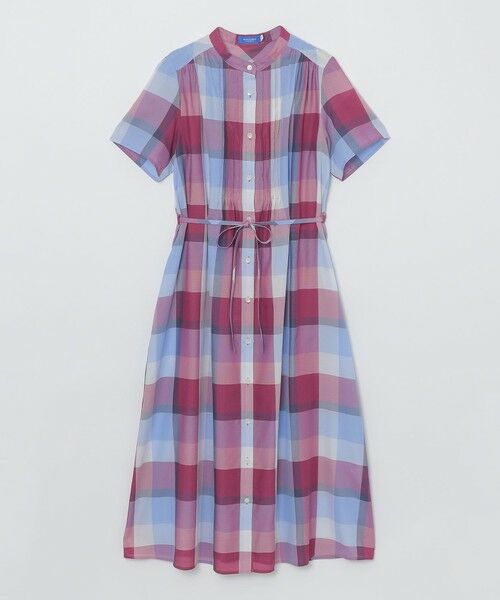 BLUE LABEL / BLACK LABEL CRESTBRIDGE / ブルーレーベル / ブラックレーベル・クレストブリッジ ドレス | 【一部店舗限定】クレストブリッジチェックカラミクロスドレス | 詳細6