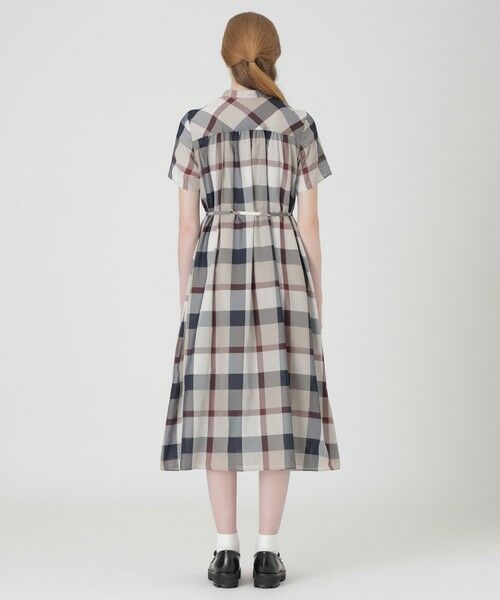 BLUE LABEL / BLACK LABEL CRESTBRIDGE / ブルーレーベル / ブラックレーベル・クレストブリッジ ドレス | 【一部店舗限定】クレストブリッジチェックカラミクロスドレス | 詳細8