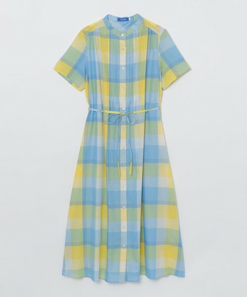 BLUE LABEL / BLACK LABEL CRESTBRIDGE / ブルーレーベル / ブラックレーベル・クレストブリッジ ドレス | 【一部店舗限定】クレストブリッジチェックカラミクロスドレス | 詳細18