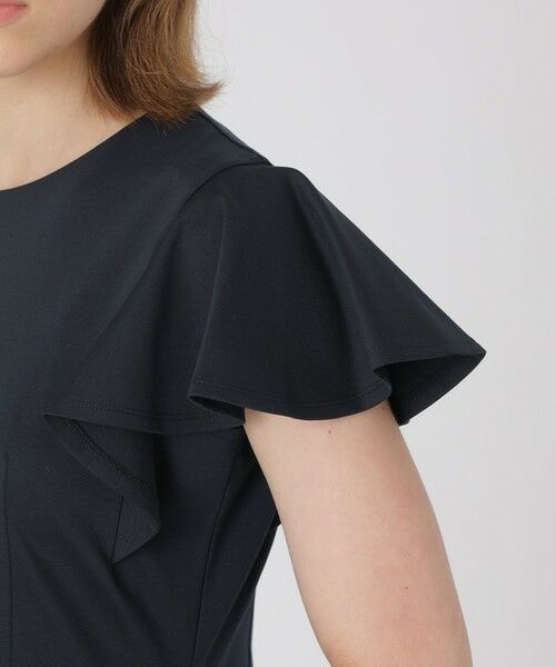 BLUE LABEL / BLACK LABEL CRESTBRIDGE / ブルーレーベル / ブラックレーベル・クレストブリッジ  ドレス | 【一部店舗限定】ハイゲージポンチパーシャルチェックドレス | 詳細15