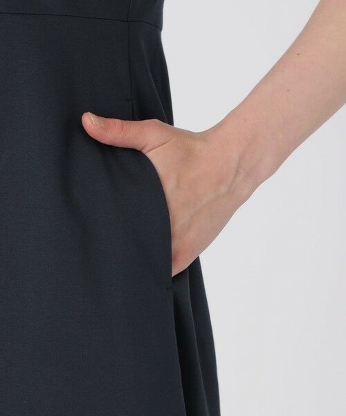 BLUE LABEL / BLACK LABEL CRESTBRIDGE / ブルーレーベル / ブラックレーベル・クレストブリッジ  ドレス | 【一部店舗限定】ハイゲージポンチパーシャルチェックドレス | 詳細16