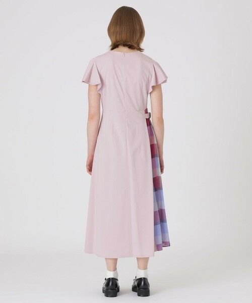BLUE LABEL / BLACK LABEL CRESTBRIDGE / ブルーレーベル / ブラックレーベル・クレストブリッジ  ドレス | 【一部店舗限定】ハイゲージポンチパーシャルチェックドレス | 詳細22