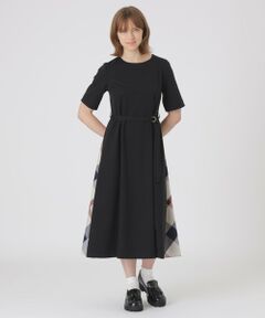 BLUE LABEL / BLACK LABEL CRESTBRIDGE / ブルーレーベル / ブラックレーベル・クレストブリッジ  ドレス | 【一部店舗限定】シルケットポンチドレス