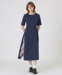 BLUE LABEL / BLACK LABEL CRESTBRIDGE / ブルーレーベル / ブラックレーベル・クレストブリッジ  ドレス | 【一部店舗限定】シルケットポンチドレス