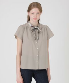 BLUE LABEL / BLACK LABEL CRESTBRIDGE / ブルーレーベル / ブラックレーベル・クレストブリッジ  シャツ・ブラウス | 【一部店舗限定】クールドライリボンブラウス