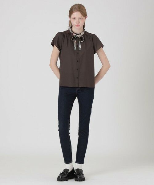 BLUE LABEL / BLACK LABEL CRESTBRIDGE / ブルーレーベル / ブラックレーベル・クレストブリッジ シャツ・ブラウス | 【一部店舗限定】クールドライリボンブラウス | 詳細7