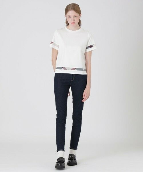 BLUE LABEL / BLACK LABEL CRESTBRIDGE / ブルーレーベル / ブラックレーベル・クレストブリッジ カットソー | 【一部店舗限定】コンパクトスムースTシャツ | 詳細1