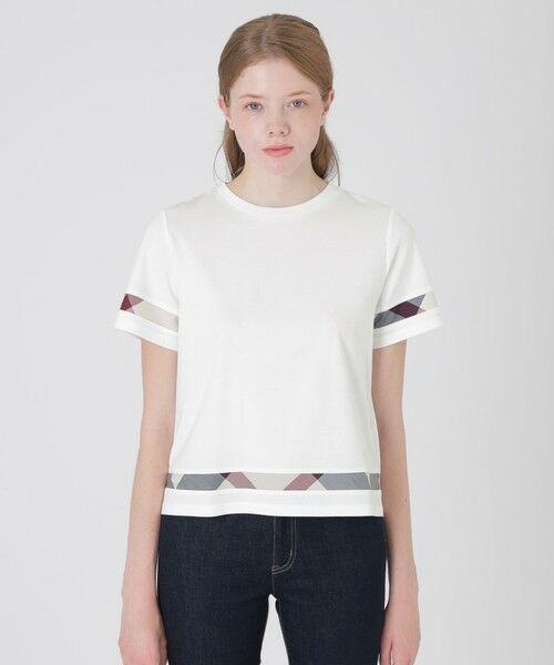 BLUE LABEL / BLACK LABEL CRESTBRIDGE / ブルーレーベル / ブラックレーベル・クレストブリッジ カットソー | 【一部店舗限定】コンパクトスムースTシャツ | 詳細2