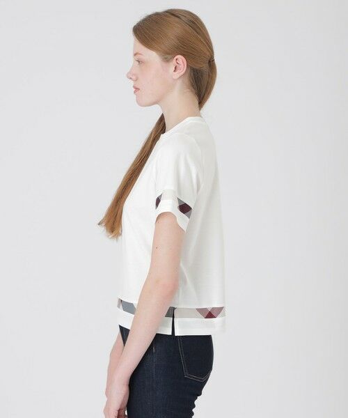 BLUE LABEL / BLACK LABEL CRESTBRIDGE / ブルーレーベル / ブラックレーベル・クレストブリッジ カットソー | 【一部店舗限定】コンパクトスムースTシャツ | 詳細3
