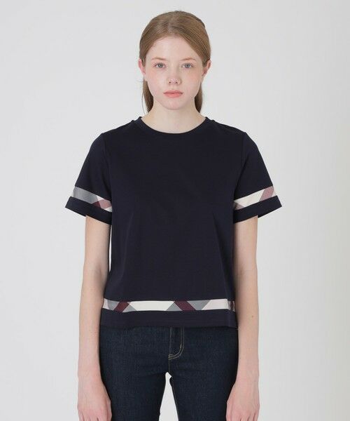 BLUE LABEL / BLACK LABEL CRESTBRIDGE / ブルーレーベル / ブラックレーベル・クレストブリッジ カットソー | 【一部店舗限定】コンパクトスムースTシャツ | 詳細14