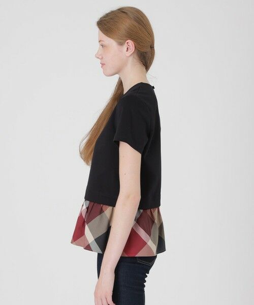 BLUE LABEL / BLACK LABEL CRESTBRIDGE / ブルーレーベル / ブラックレーベル・クレストブリッジ  カットソー | 【一部店舗限定】コンパクトクリアーポンチヘムチェックTシャツ | 詳細9