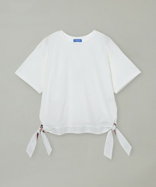 BLUE LABEL / BLACK LABEL CRESTBRIDGE / ブルーレーベル / ブラックレーベル・クレストブリッジ  カットソー | 【一部店舗限定】ハイゲージポンチヘムリボンTシャツ | 詳細6
