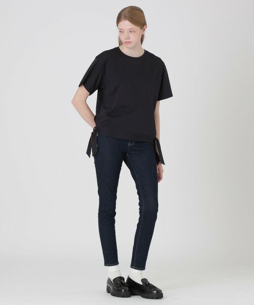 BLUE LABEL / BLACK LABEL CRESTBRIDGE / ブルーレーベル / ブラックレーベル・クレストブリッジ  カットソー | 【一部店舗限定】ハイゲージポンチヘムリボンTシャツ | 詳細7