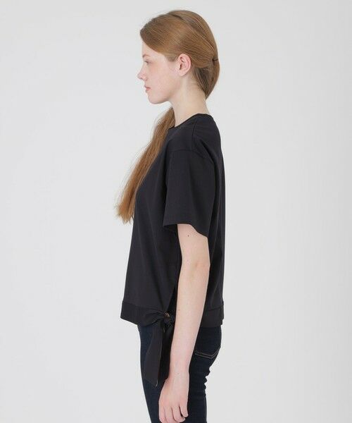BLUE LABEL / BLACK LABEL CRESTBRIDGE / ブルーレーベル / ブラックレーベル・クレストブリッジ  カットソー | 【一部店舗限定】ハイゲージポンチヘムリボンTシャツ | 詳細9