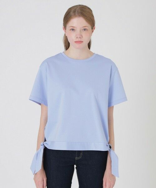 BLUE LABEL / BLACK LABEL CRESTBRIDGE / ブルーレーベル / ブラックレーベル・クレストブリッジ  カットソー | 【一部店舗限定】ハイゲージポンチヘムリボンTシャツ | 詳細14
