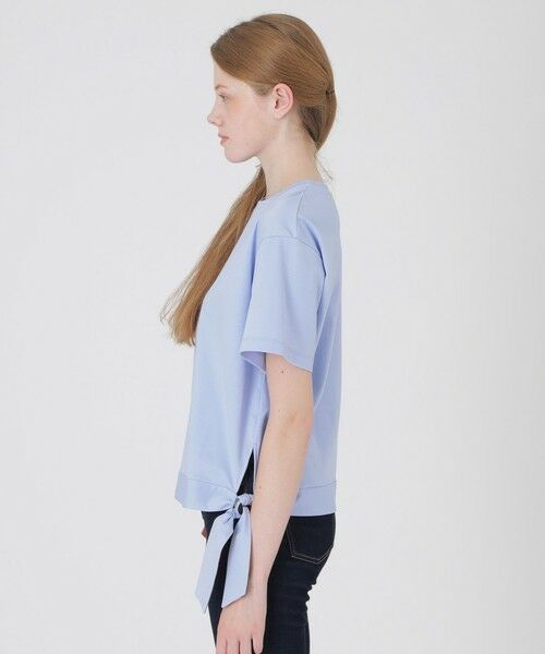BLUE LABEL / BLACK LABEL CRESTBRIDGE / ブルーレーベル / ブラックレーベル・クレストブリッジ  カットソー | 【一部店舗限定】ハイゲージポンチヘムリボンTシャツ | 詳細15