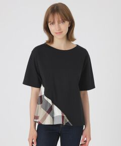 BLUE LABEL / BLACK LABEL CRESTBRIDGE / ブルーレーベル / ブラックレーベル・クレストブリッジ  カットソー | 【一部店舗限定】アシンメトリーカットソー