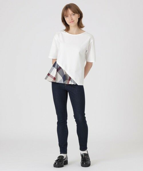 BLUE LABEL / BLACK LABEL CRESTBRIDGE / ブルーレーベル / ブラックレーベル・クレストブリッジ  カットソー | 【一部店舗限定】アシンメトリーカットソー | 詳細1