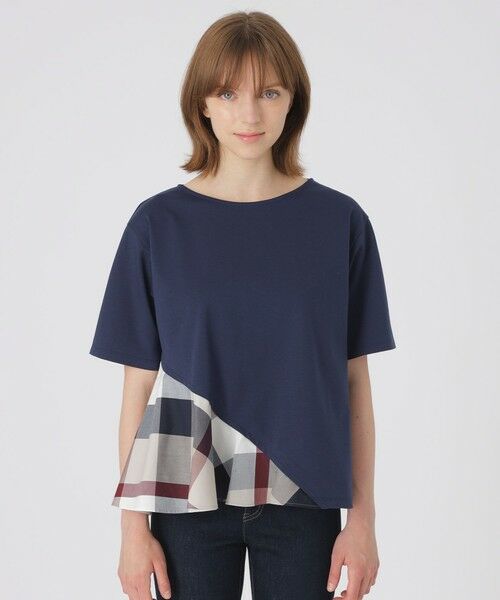 BLUE LABEL / BLACK LABEL CRESTBRIDGE / ブルーレーベル / ブラックレーベル・クレストブリッジ  カットソー | 【一部店舗限定】アシンメトリーカットソー | 詳細12