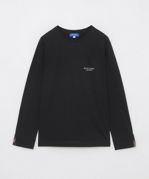 BLUE LABEL / BLACK LABEL CRESTBRIDGE / ブルーレーベル / ブラックレーベル・クレストブリッジ  カットソー | 【一部店舗限定】クルーネックロングTシャツ | 詳細4