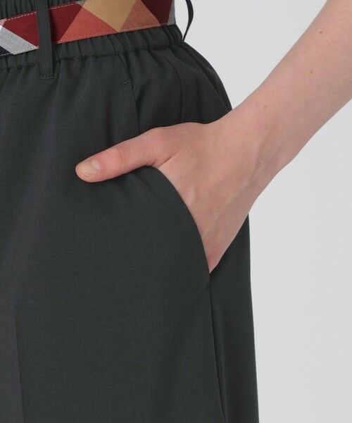 BLUE LABEL / BLACK LABEL CRESTBRIDGE / ブルーレーベル / ブラックレーベル・クレストブリッジ  その他パンツ | 【一部店舗限定】ハイカウントナノストレッチワイドパンツ | 詳細6