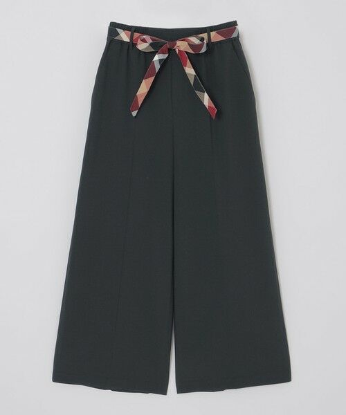 BLUE LABEL / BLACK LABEL CRESTBRIDGE / ブルーレーベル / ブラックレーベル・クレストブリッジ  その他パンツ | 【一部店舗限定】ハイカウントナノストレッチワイドパンツ | 詳細7